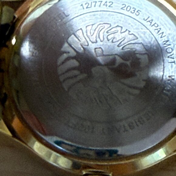 Anne Klein New York Womens Gold-Tone Watch With Crystal Accents & Mother-Of-Pear - Picture 8 of 14